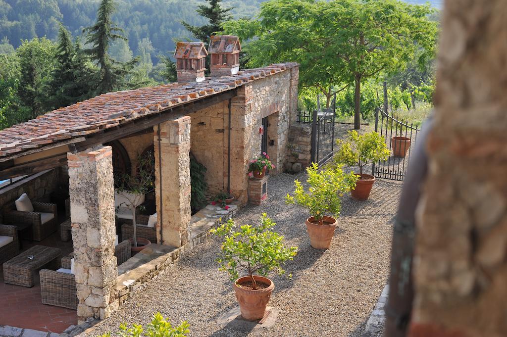 Pensjonat Collelungo Castellina in Chianti Zewnętrze zdjęcie